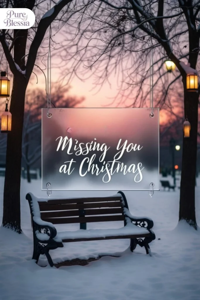 Funny Missing You at Christmas Quotes