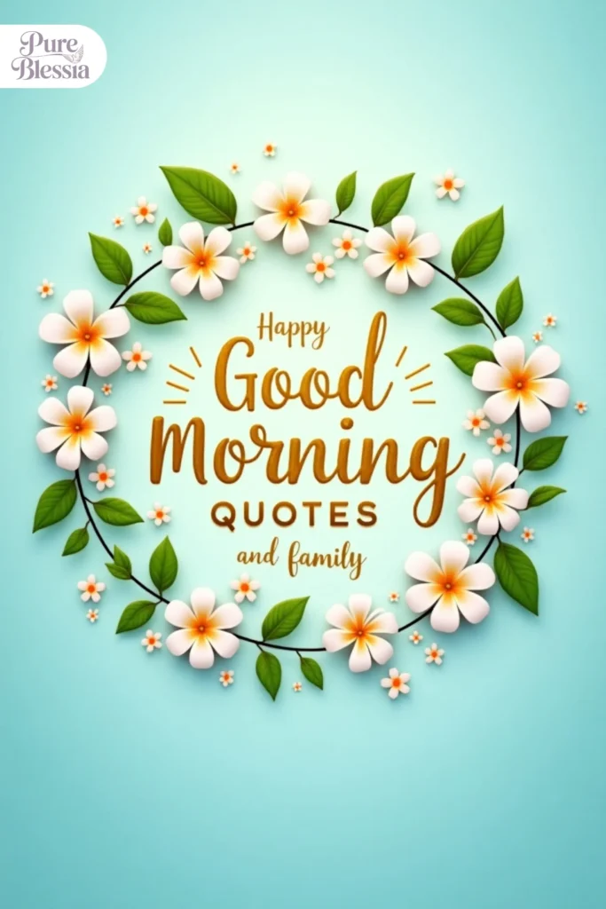 Good Morning Quotes For Friends And Family