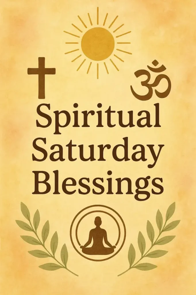 Spiritual Saturday Blessings