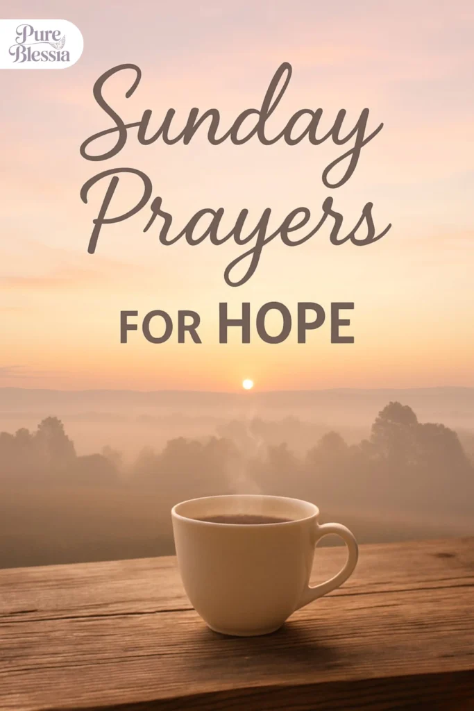 Sunday Prayers for Hope