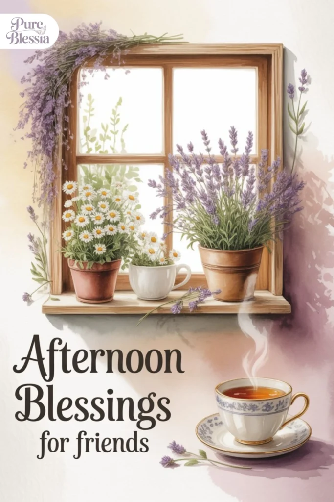 Afternoon Blessings for Friends