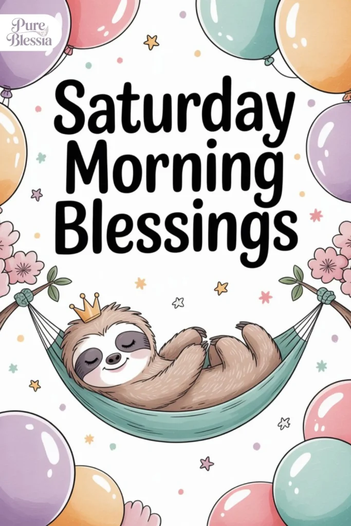 Fun Saturday Morning Blessings