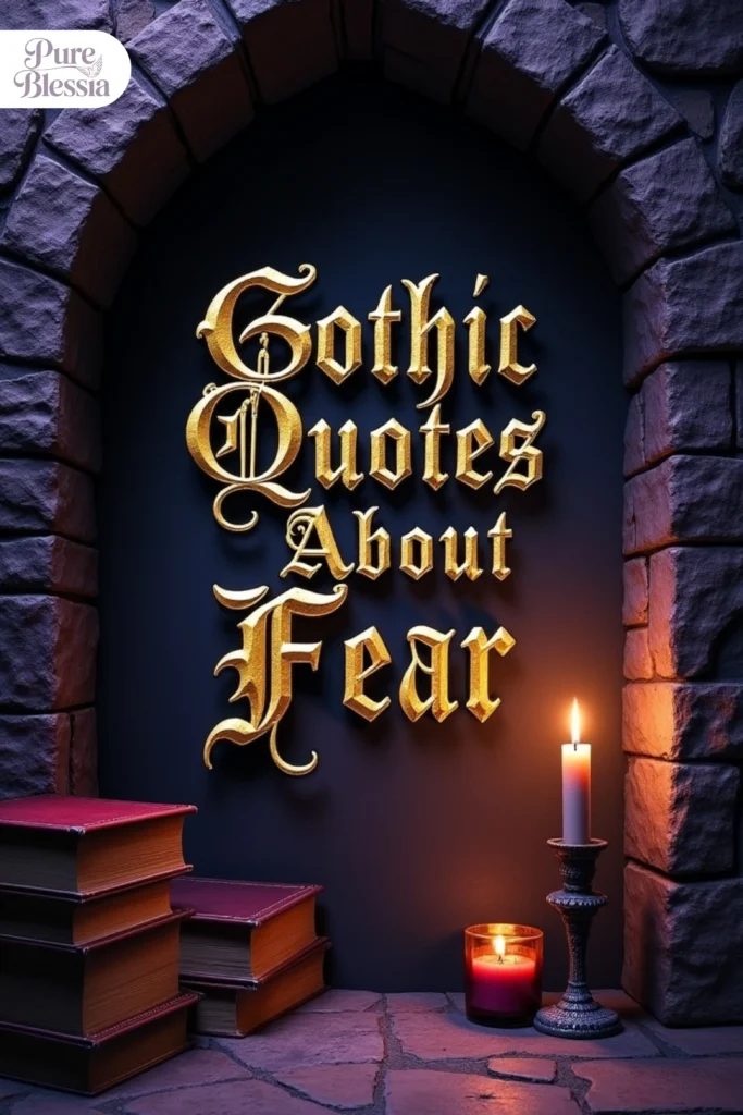 Gothic Quotes About Fear