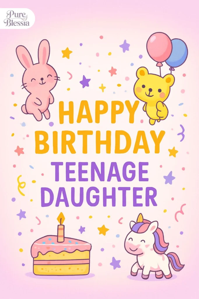 Birthday Wishes for Teenage Daughter