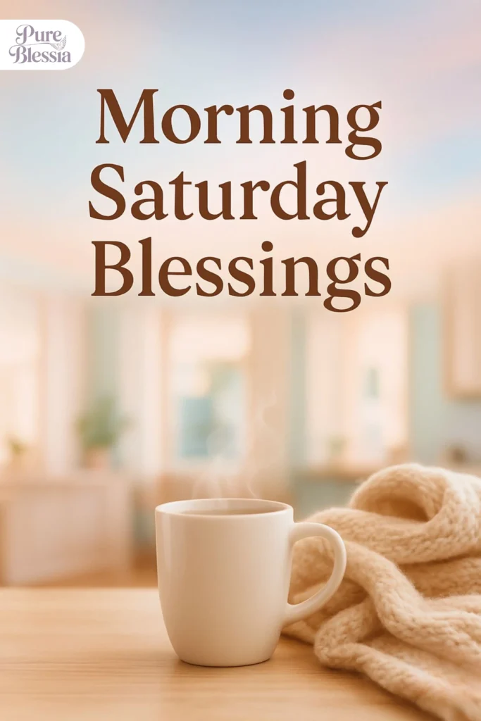 Morning Saturday Blessings