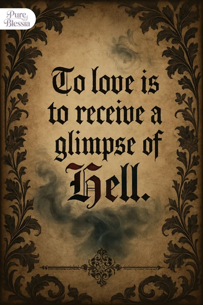 Gothic Quotes About Love