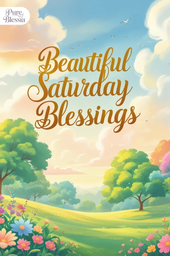 Beautiful Saturday Blessings