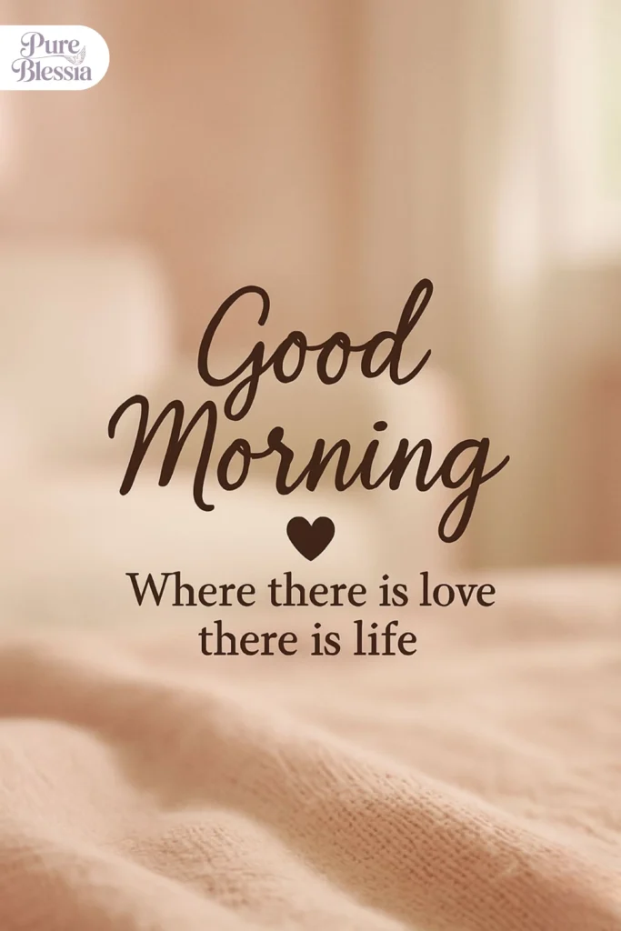 Black Good Morning Quotes for Love