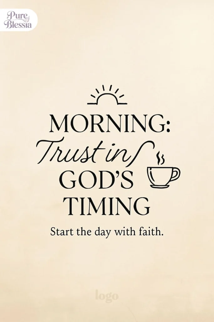 Black Good Morning Quotes on Faith
