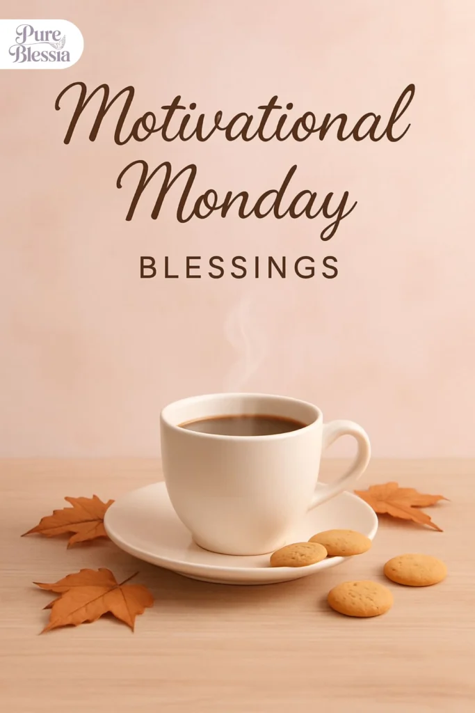 Motivational Monday Blessings