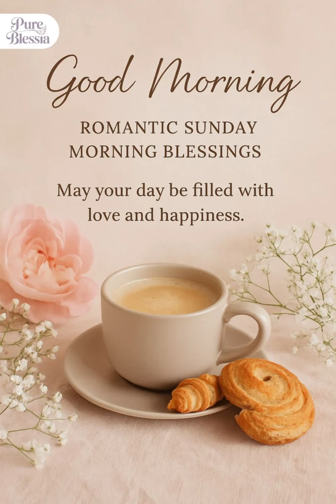 Romantic Sunday Morning Blessings