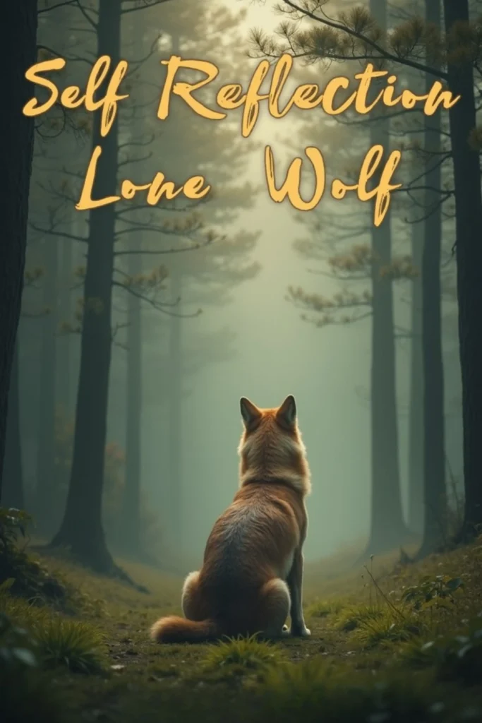 Self-Reflection Lone Wolf Quotes
