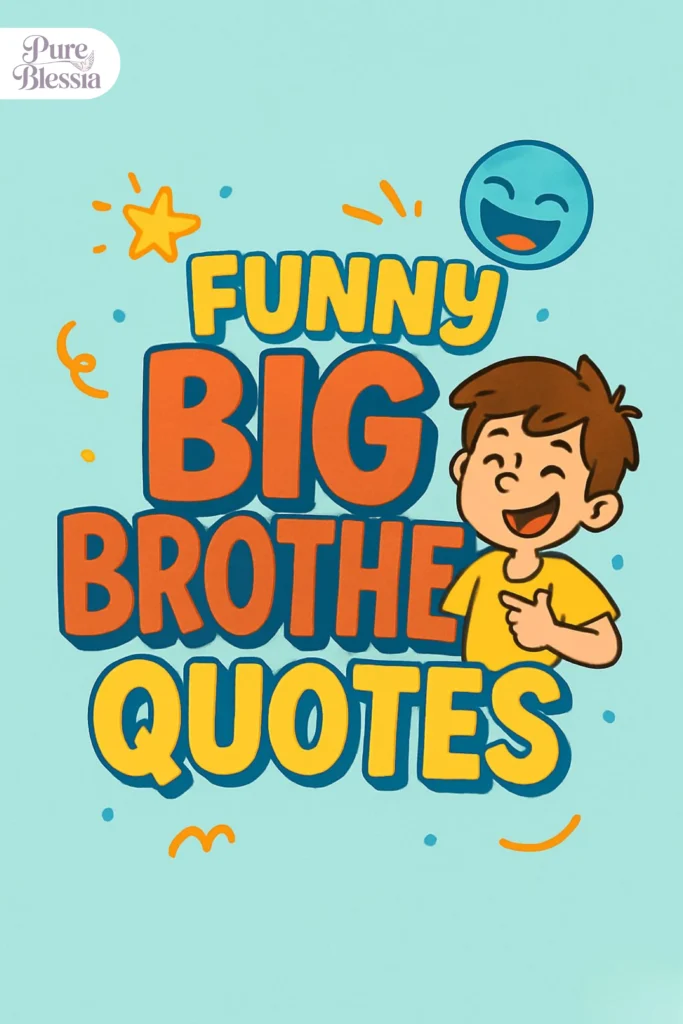 Funny Big Brother Quotes