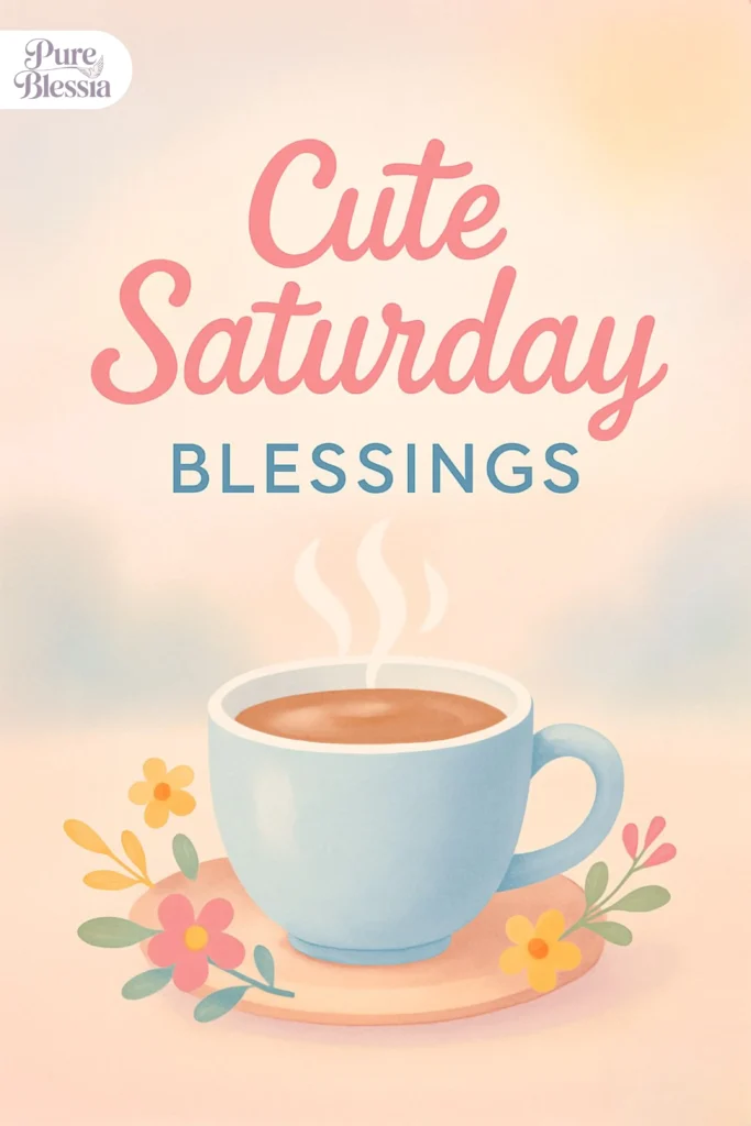 Cute Saturday Blessings