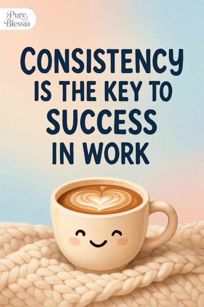Consistency Quotes for Work