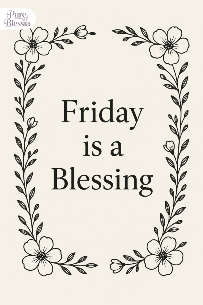 Blessed Friday Greetings