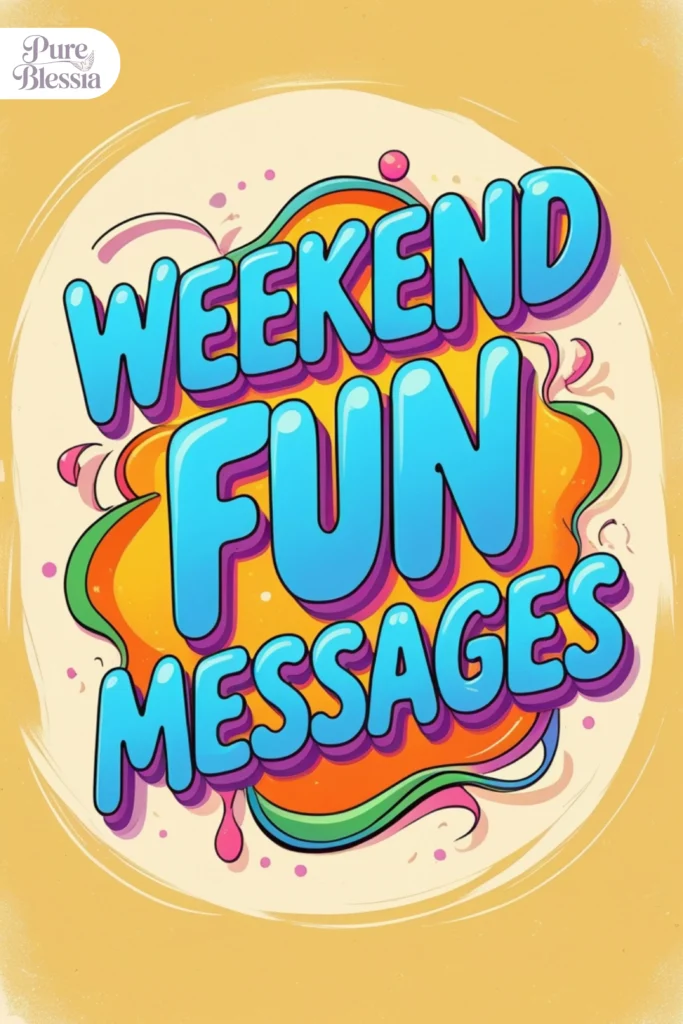 Weekend Fun Messages