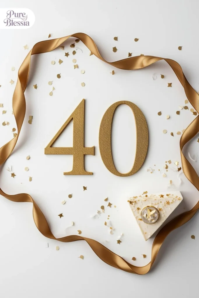 Classic Happy 40th Birthday Wishes