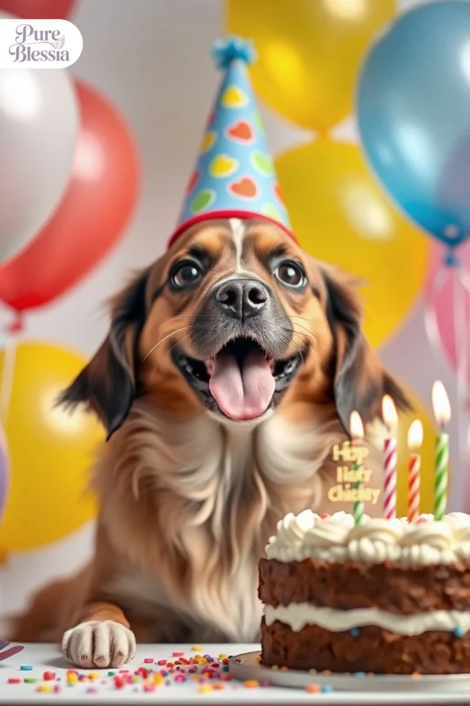 Dog Birthday Blessings