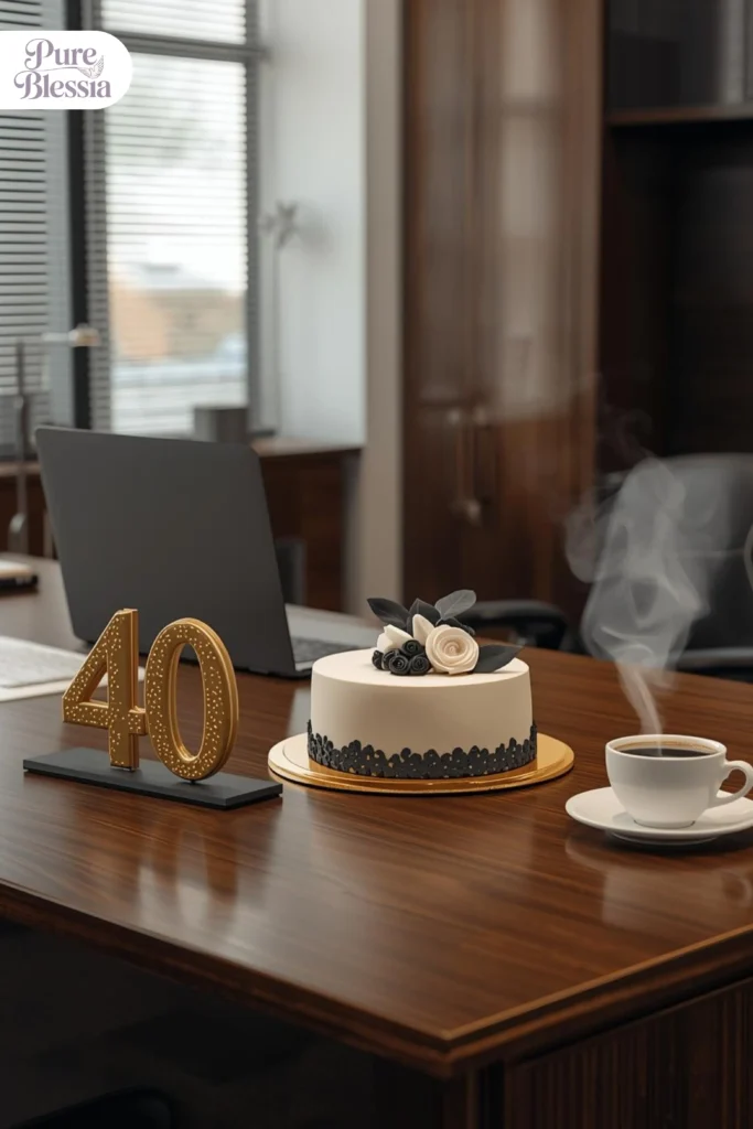 40th Birthday Wishes for Work Colleague/Boss