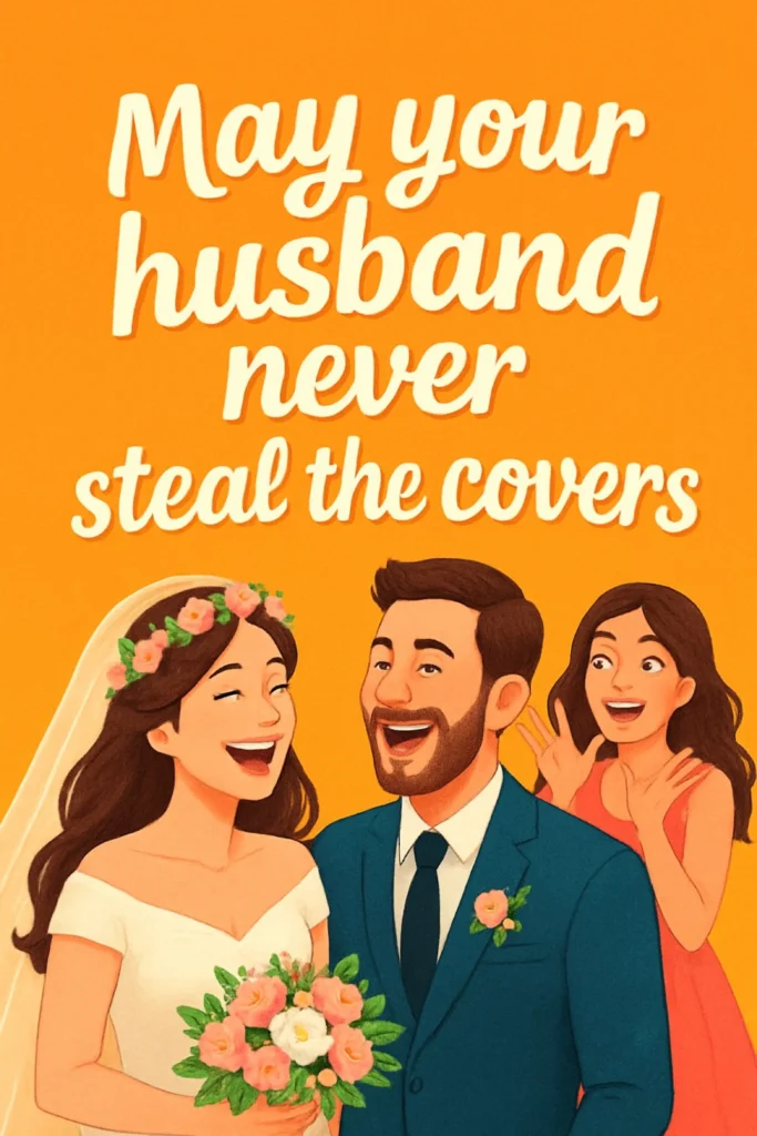 Funny Wedding Wishes for Sister