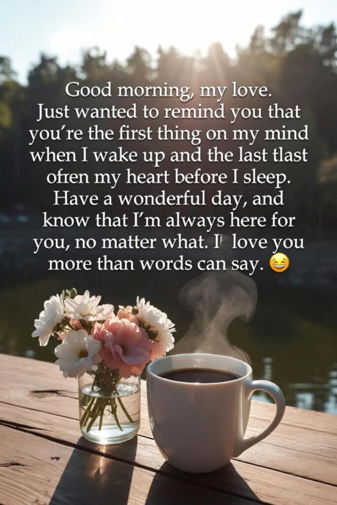 Good morning paragraphs for your boyfriend