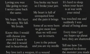 Darkest Love Quotes