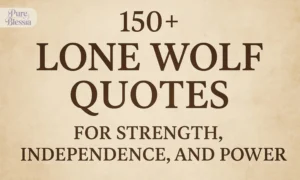 Lone Wolf Quotes