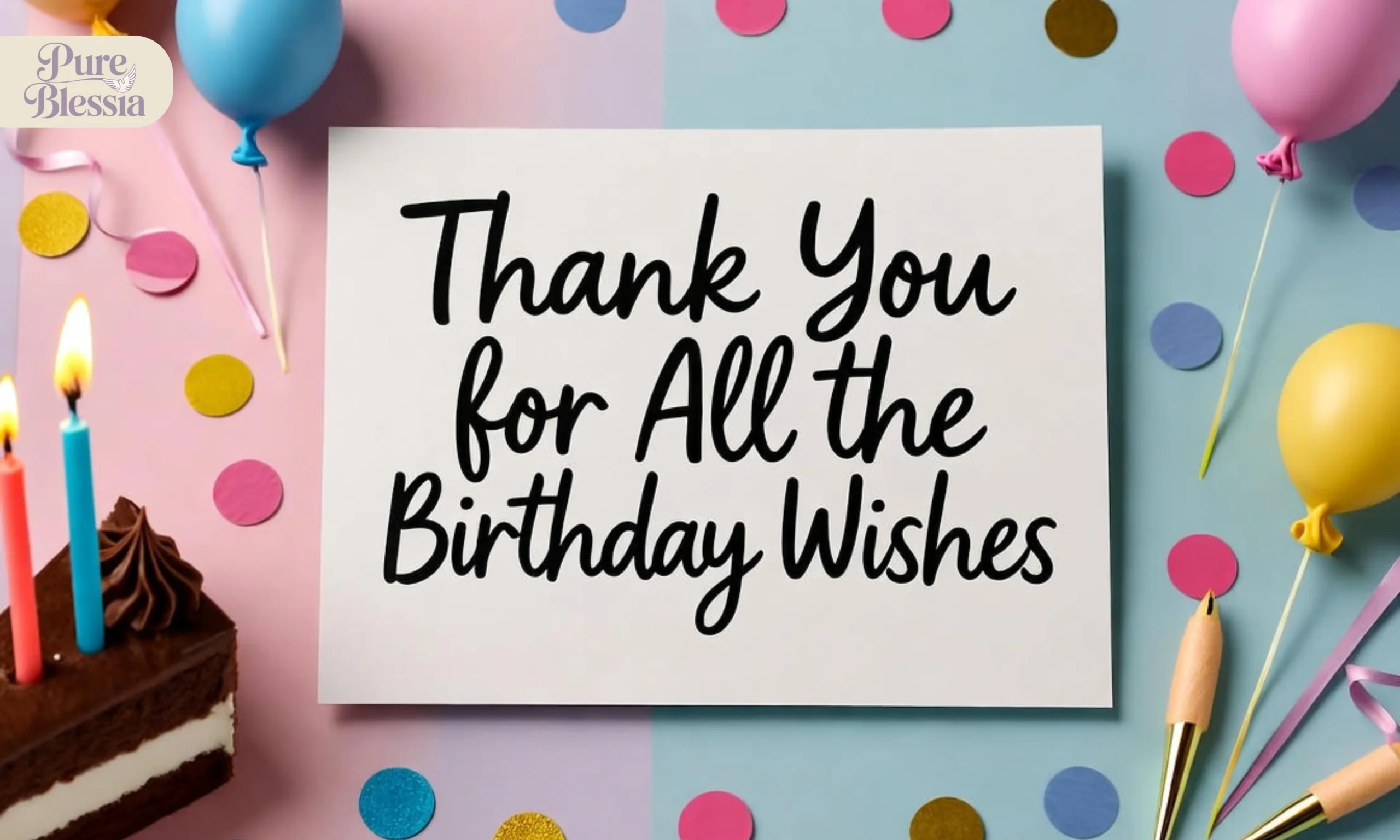 Thank You For All The Birthday Wishes