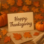 Wishes Happy Thanksgiving