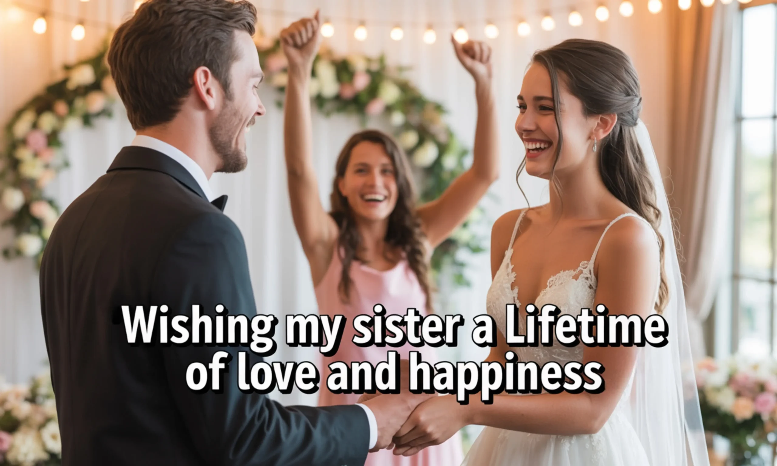 wedding wishes for sister