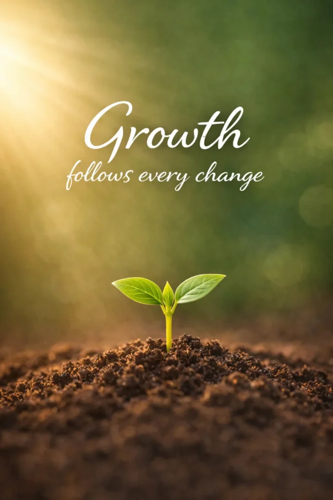 Quote on Change and Growth