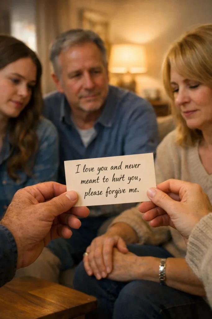 Sorry Messages For Family