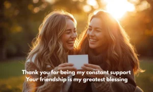 Thank You For Being A Friend Messages